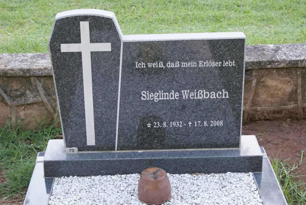 WEISSBACH Sieglinde 1932-2008