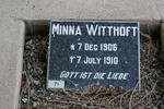 WITTHOFT Minna 1906-1910