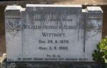 WITTHOFT Wilhelm Heinrich Albrecht 1875-1960