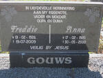 GOUWS Freddie 1926-2009 & Anna 1920-2000