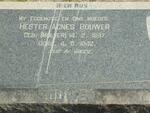 BOUWER Hester Agnes nee MULLER 1897-1942