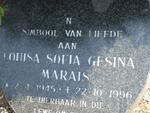 MARAIS Louisa Sofia Gesina 1945-1996