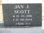 SCOTT Jan J. 1916-1994