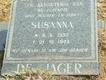 JAGER Susanna, de 1933-1993