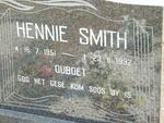 SMITH Hennie 1951-1992