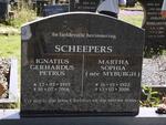 SCHEEPERS Ignatius Gerhardus Petrus 1915-2006 & Martha Sophia MYBURGH 1922-2008