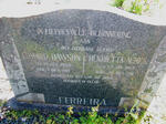FERREIRA Edward Dawson 1866-1910 &  Henrietta Agnes 1869-1951