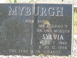 MYBURGH Sylvia 1946-1984