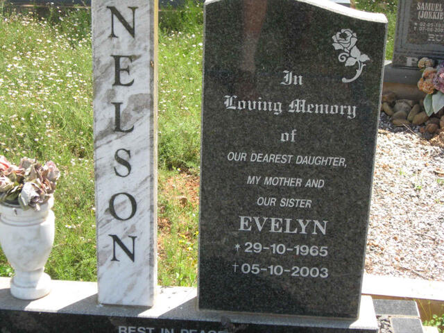 NELSON Evelyn 1965-2003