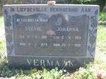 VERMAAK Stevie 1910-1974 & Johanna 1915-1991