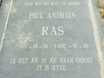 RAS Paul Andries 1937-1992