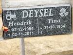 DEYSEL Hendrik 1954-2011 & Tina 1954-