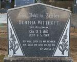 WITTHÖFT Bertha nee OELLERMAN 1903-1943 :: BOSSE Edna F.W.M. 1932-2002