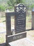 HENERY Alexander 1926-1965