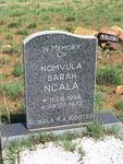 NCALA Nomvula Sarah 1956-1972