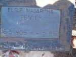 PENNEY Elsje Magaritha nee VAN ZIJL 1906-1992