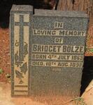 BOLZE Bridget 1953-1898