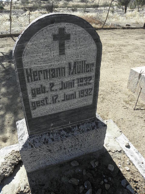 MULLER Hermann 1932-1932