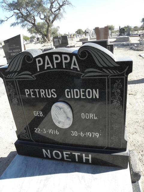 NOETH Petrus Gideon 1916-1979