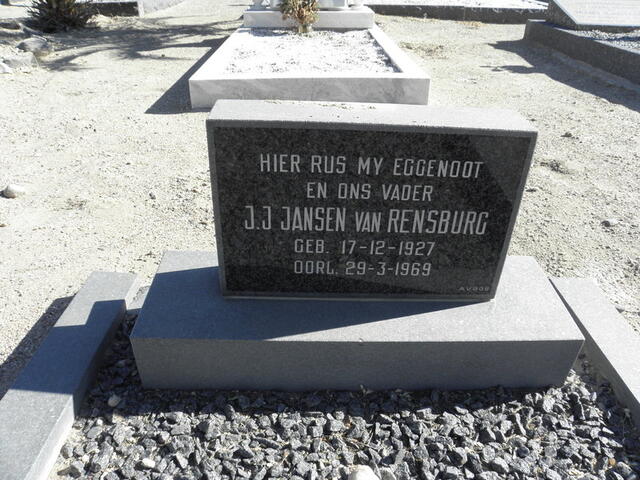 RENSBURG J.J., Jansen van 1927-1969
