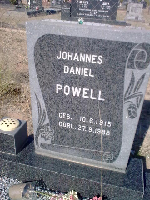 POWELL Johannes Daniel 1915-1988
