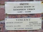 SMITH Xenophon Urban 1927-2008 :: VINCENT Arthur Stanley 1878-1955 & Dorothy DOUGLAS 1891-1976