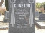 GUNSTON Pearl 1904-1997
