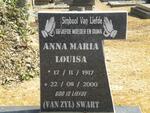 SWART Anna Maria Louisa nee VAN ZYL 1917-2000