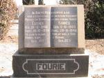 FOURIE Hannes 1903-1948 & Esther 1896-1979