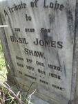 SHAW Basil Jones 1920-1936
