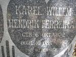 FERREIRA Karel Willem Hendrik 1872-1952