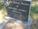 NEWTON Hester Maria 1900-1989