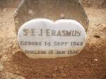 ERASMUS S.E.J. 1868-1936