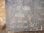 BOTHA Hester Maria 1905-1935
