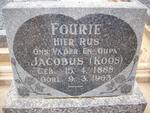 FOURIE Jacobus 1888-1963