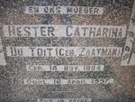 TOIT Hester Catharina, du nee ZAAYMAN 1894-1957