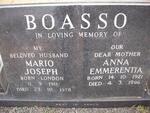 BOASSO Mario Joseph 1911-1978 & Anna Emmerentia 1921-1996