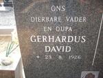 ALBERTS Gerhardus David 1926-
