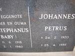 SCHUIN Johannes Petrus 1920-1986