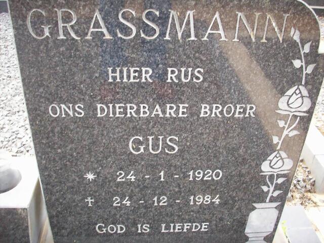 GRASSMANN Gus 1920-1984