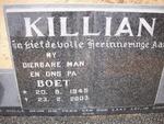 KILLIAN Boet 1945-2003