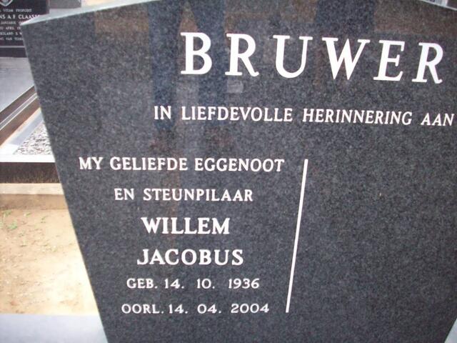 BRUWER Willem Jacobus 1936-2004