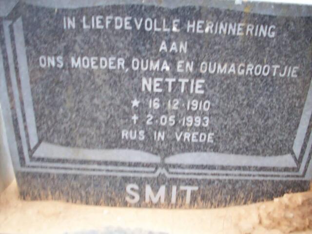 SMIT Nettie 1910-1993