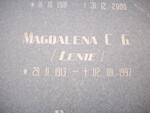 PREEZ Magdalena C.G., du 1913-1997