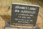 JAARSVELDT Johannes, van 1889-1964