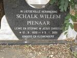 PIENAAR Schalk Willem 1920-2001