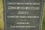 PIENAAR Willem Jacob Johannes 1883-1941