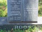 ROOS Andries Johannes 1945-1993