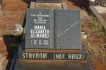 STRYDOM Maria Elizabeth nee ROUX 1951-1998