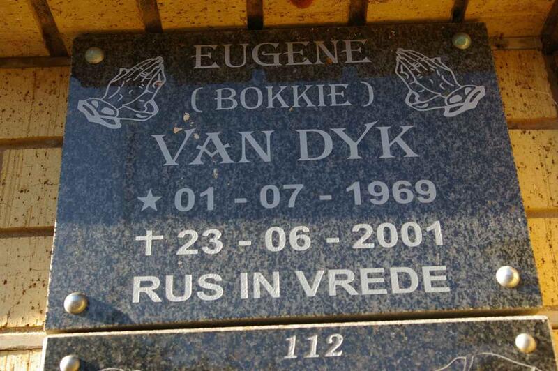 DYK Eugene, van 1969-2001